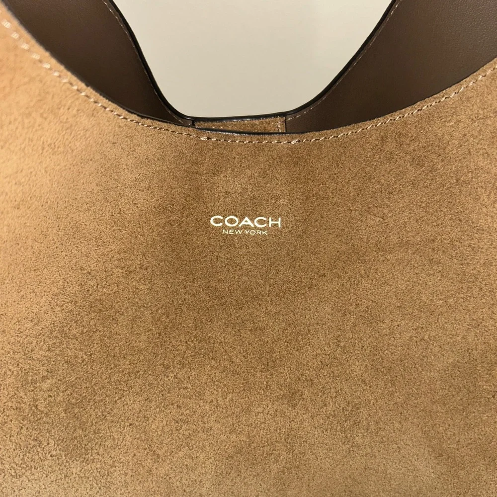 Coach soft suede